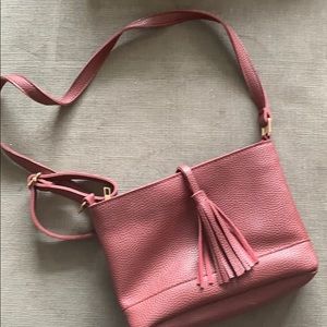 Burgundy crossbody